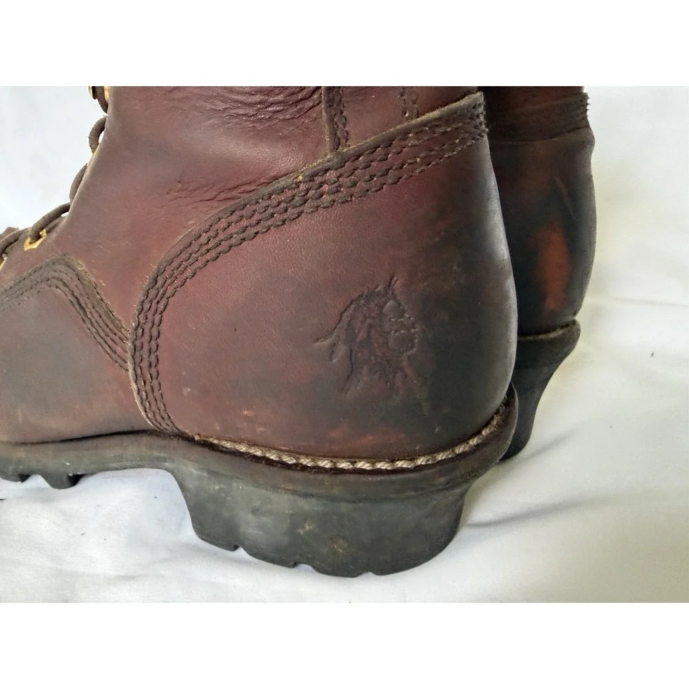 Chippewa Original Leather Brown Sport ILity Boots Mens Size 9M Stock #73075